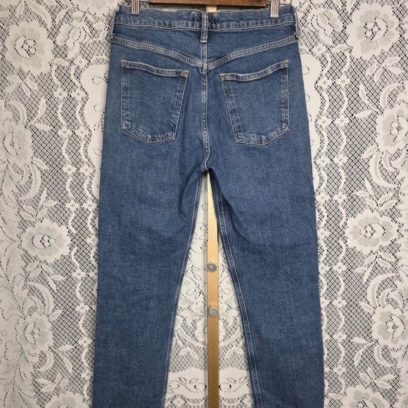 Agolde Merrel Mid Rise Straight Jean 27 - Picture 6 of 13